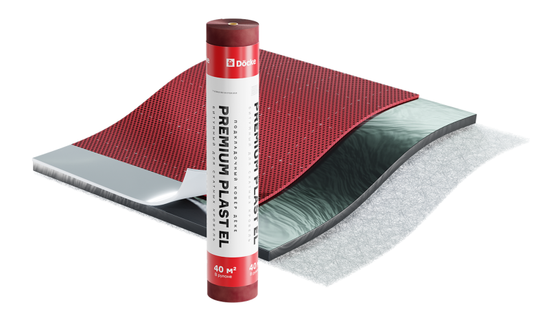 Docke Подкладочный ковер Premium Plast EL 1x40м